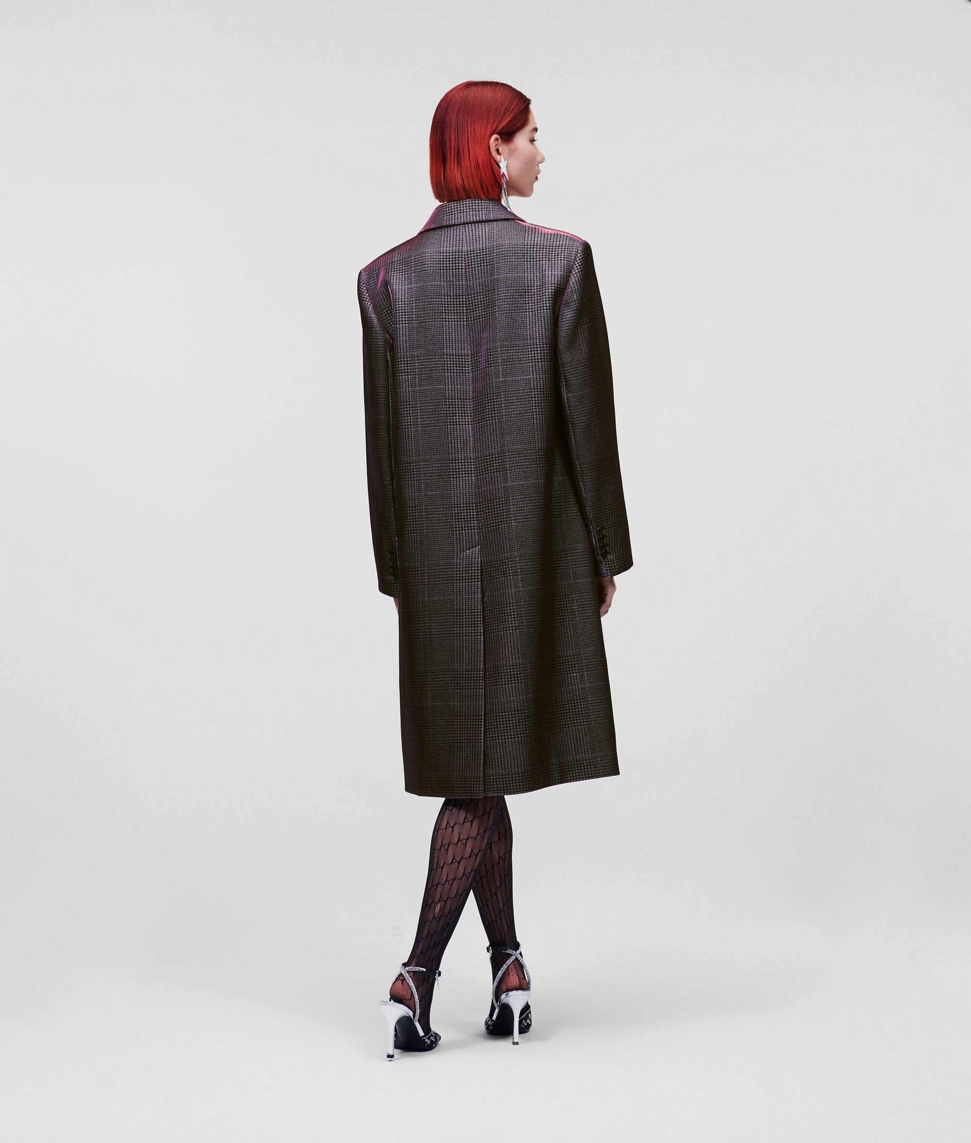 (image for) Streamlined IRIDESCENT TAILORED COAT